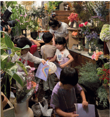花屋さんでウォークラリー